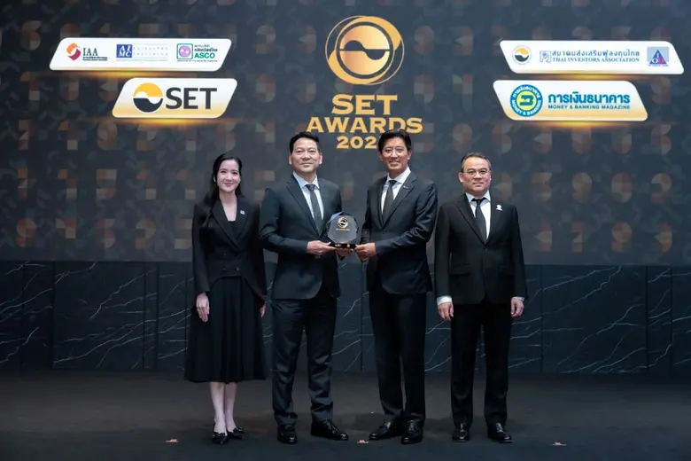 TFM รับรางวัล 'Outstanding Innovative Company Awards' จากงาน SET Awards 2025 ตอกย้ำศักยภาพนวัตกรรม 'อาหารสัตว์น้ำยั่งยืน'