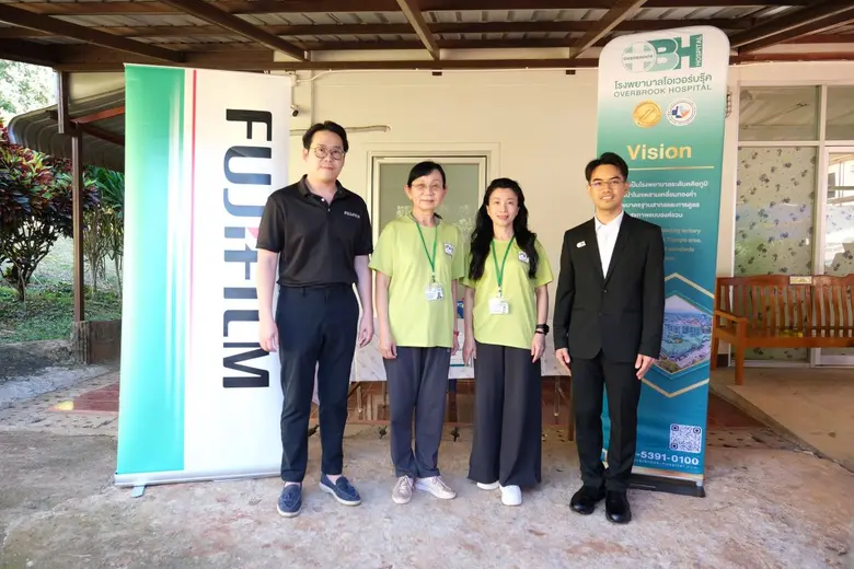 โรงพยาบาลโอเวอร์บรุ๊ค ร่วมกับ Changhua Christian Hospital ออกหน่วยแพทย์เคลื่อนที่ นำเครื่องเอกซเรย์สนับสนุนโดยฟูจิฟิล์ม ลงพื้นที่ จ.เชียงราย เป็นครั้งแรก