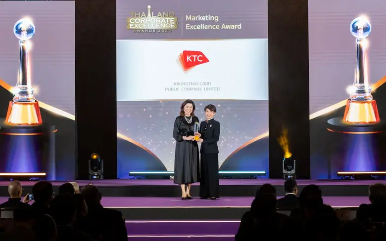 KTC Wins Thailand Corporate Excellence Award for Two Consecutive Years from TMA