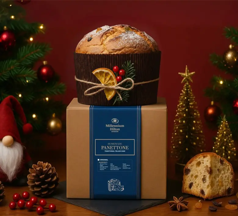 ศิลปะความอร่อยสูตรต้นตำรับจากอิตาลี โรงแรมมิลเลนเนียม ฮิลตัน กรุงเทพฯ นำเสนอ "ปาเน็ตโทเน" ระดับพรีเมียม รังสรรค์จากความทุ่มเทกว่า 72 ชั่วโม