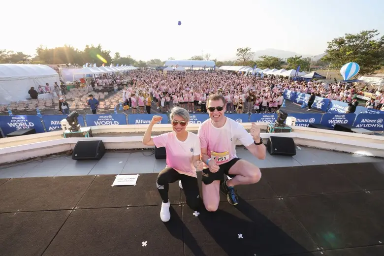 อลิอันซ์ อยุธยา จัดงานวิ่งรับลมหนาว อลิอันซ์ อยุธยา เวิลด์ รัน ไทยแลนด์ ซีรี่ย์ 2025พิชิตเส้นทางสันเขื่อนขุนด่านฯ แลนด์มาร์กแห่งนครนายก