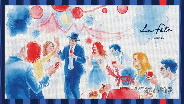 เลอ เมอริเดียน สุวรรณภูมิฯ ขอเชิญคุณร่วมสังสรรค์เทศกาลแห่งความสุขและส่งท้ายปีอย่างมีสไตล์ท่ามกลางธรรมชาติสนามกอล์ฟ