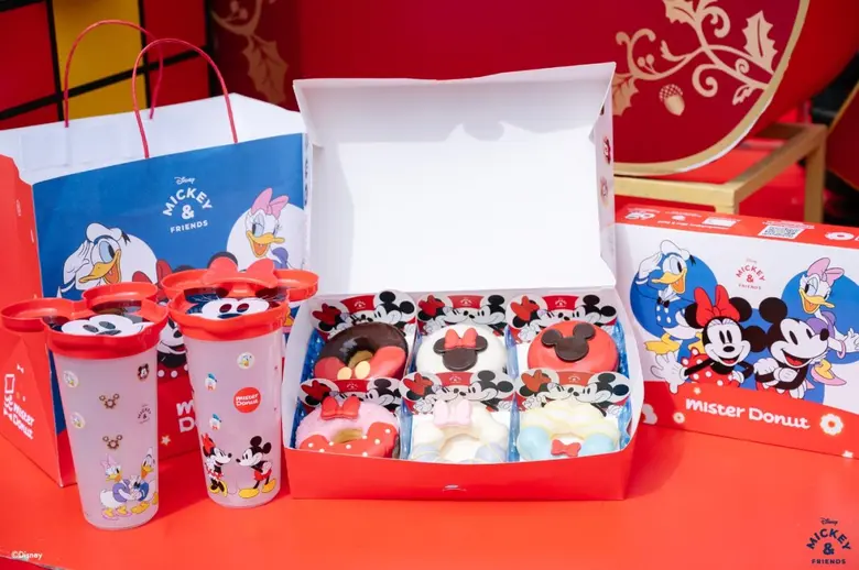 มิสเตอร์ โดนัท เปิดตัวคอลเลกชันใหม่ "Mickey &amp; Friends" เติมเวทมนต์ความอร่อยในทุกคำ กระตุ้นตลาดช่วงเทศกาล