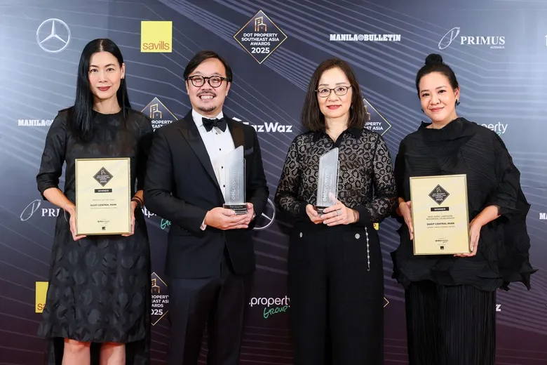 Dusit Central Park Takes Centre Stage at the Dot Property Southeast Asia Awards, Winning Two Regional Accolades: Project of the Year and Best ICONIC Landmark Development Southeast Asia 2025
