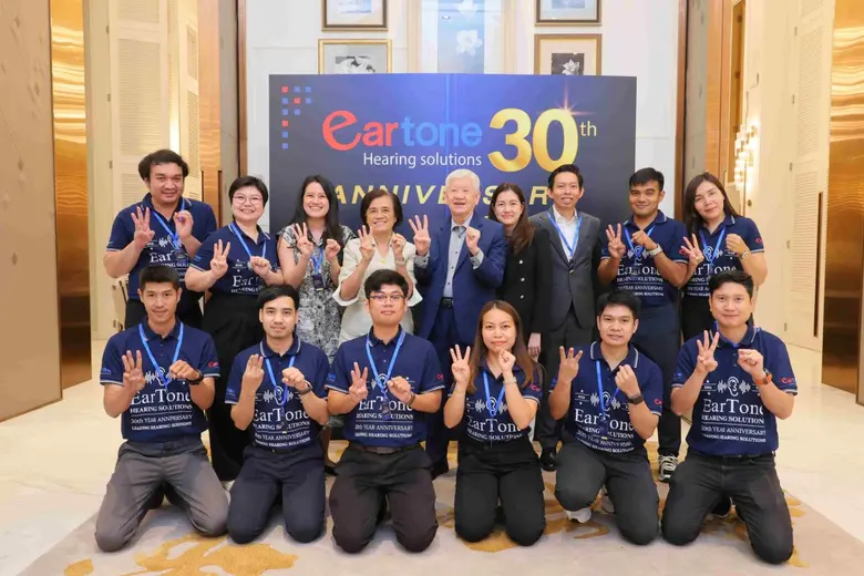 EARTONE ครบรอบ 30 ปีแห่งความไว้วางใจ พร้อมเปิดตัวเทคโนโลยี AI และแอปพลิเคชัน ตรวจการได้ยินครั้งแรกของประเทศ