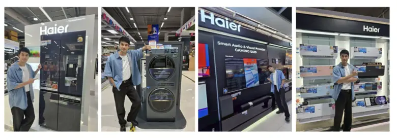 ไฮเออร์ แท็กทีม "บอย ปกรณ์" ระเบิดความคึกคัก! พร้อมขนโปรสุดคุ้ม-ยิ้มหล่อกระแทกใจในงาน HomePro Super Expo