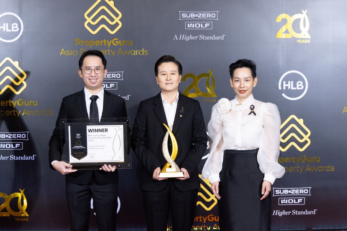 Reignwood Park wins Best Luxury Mega Township Development (Asia) Reinforcing world-class real estate development capability