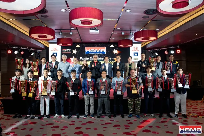 "ฮอนด้า วันเมคเรซ แชมเปี้ยนส์ อวอร์ดส์ 2025" มอบแชมป์ประจำปีสุดยิ่งใหญ่ "ประพจน์-ทัศไนย" ครองบัลลังก์โอเวอร์ออลล์ "หทัย-ปิยะวดี-สิรภพ" ผงาด ฮอนด้าคลับ