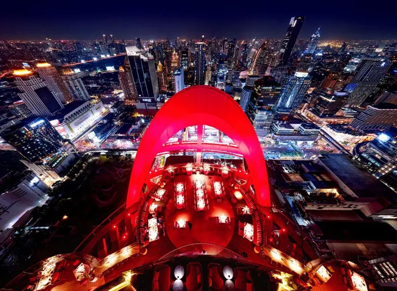 Celebrate New Year's Eve in Style at Red Sky's Gala Dinner An extraordinary eight-course celebration above Bangkok with a view of the fireworks