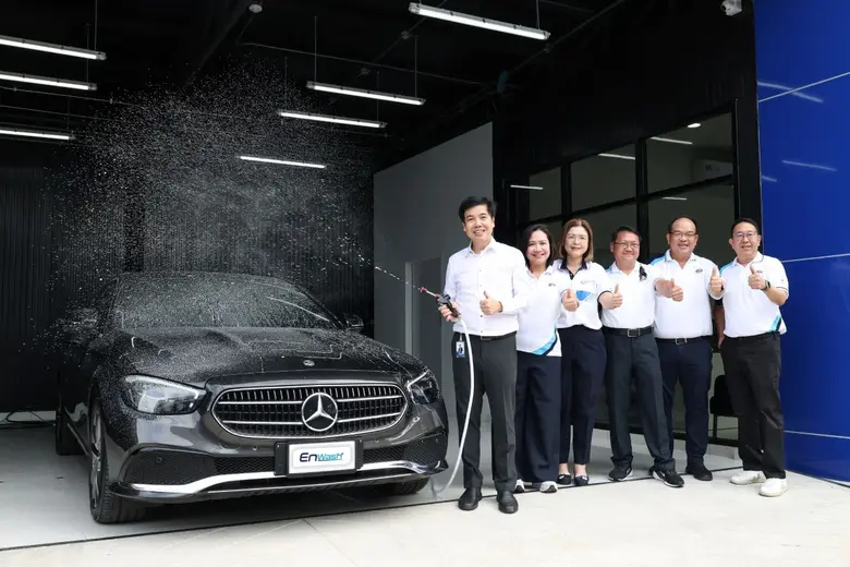 EnCo ขยายบริการไลฟ์สไตล์ เปิดตัว EnWash สาขา EnCo Terminal บริการล้างรถระดับ Premium Car Wash