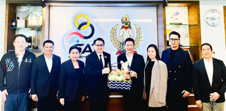 คณะผู้บริหาร Lummax เข้าเยี่ยมคารวะผู้ว่าการ กกท. เนื่องในโอกาสขึ้นปีใหม่ 2569 พร้อมหารือแนวทางพัฒนาวงการมวยไทย