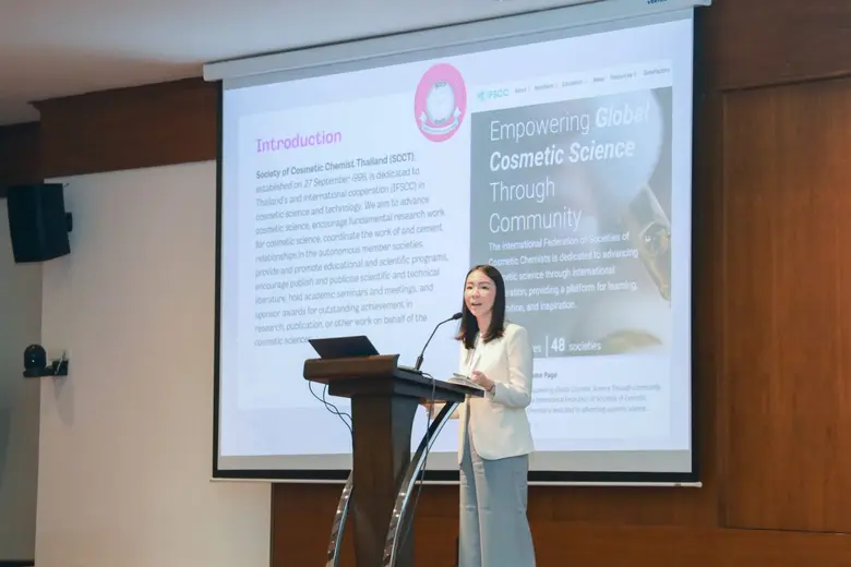 SNPS ตอกย้ำบทบาทผู้นำอุตสาหกรรมความงามไทย ขับเคลื่อนเวทีโลกผ่าน SCCT x IFSCC Special Seminar