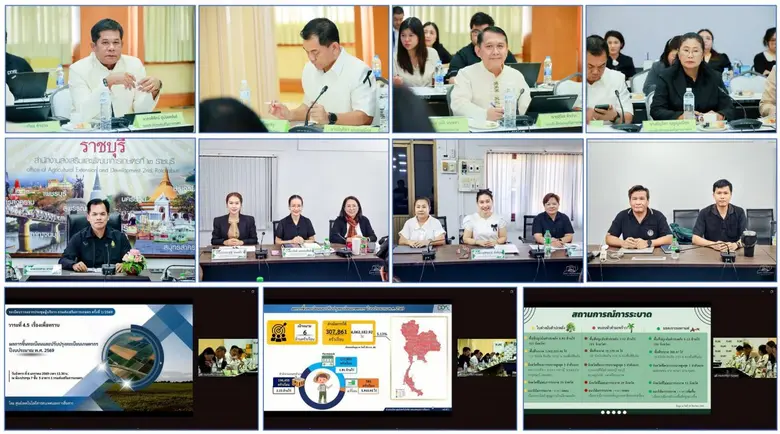 กรมส่งเสริมการเกษตร จับมือสำนักงานส่งเสริมและพัฒนาการเกษตร 6 เขต ทั่วประเทศ ร่วมขับเคลื่อนงานส่งเสริมการเกษตรประเทศไทย ปี 2569