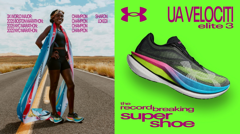 Under Armour ตอกย้ำประสิทธิภาพ UA Velociti Elite 3 ด้วยชัยชนะระดับเมเจอร์ พร้อมเปิดตัวอีกหนึ่งรุ่น UA Velociti Distance คู่ซ้อมใหม่คู่ใจเพื่อทุกวันของนักวิ่ง