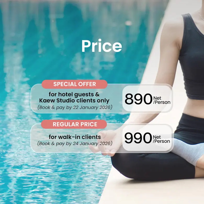 Staybridge Suites Bangkok Sukhumvit Presents "Soak &amp; Stretch" A Poolside Pilates &amp; Wellness Experience with Kaew Pilates Studio