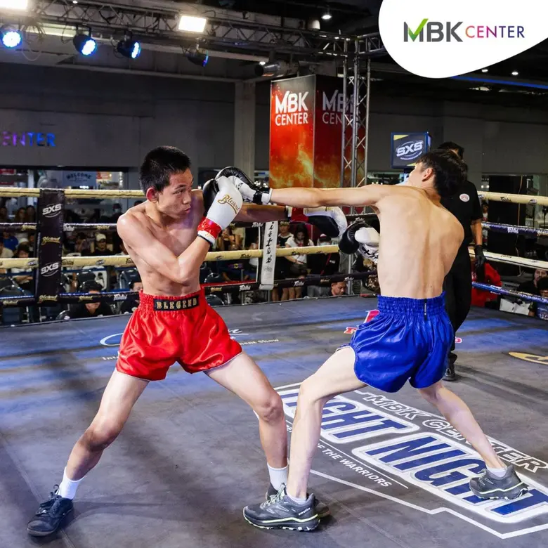 เอ็ม บี เค เซ็นเตอร์ ระเบิดสังเวียนมวยไทยใจกลางกรุง ในกิจกรรม MBK Center Muay Thai Fight Night