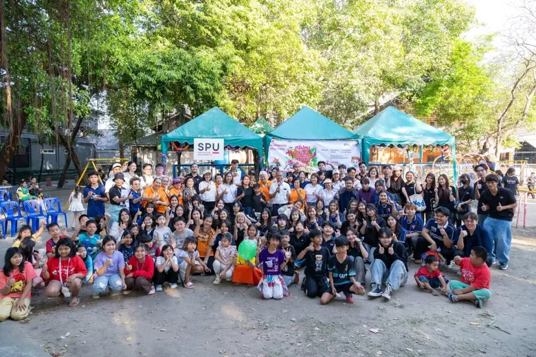 ม.ศรีปทุม เดินหน้ามหาวิทยาลัยเพื่อสังคม จัด "ศรีปทุม ส่งสุข สู่ชุมชน #2" เปลี่ยนพื้นที่รอบรั้วมหาวิทยาลัยเป็นพื้นที่แห่งรอยยิ้ม การเรียนรู้ และการเติบโตร่วมกันอย่างยั่งยืน