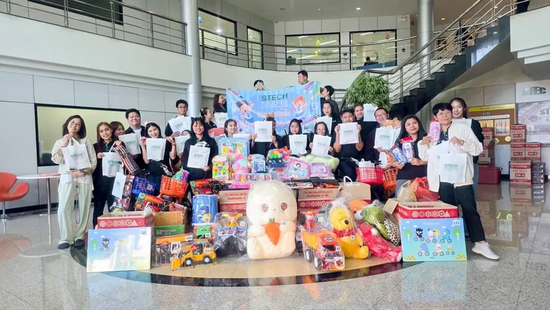 STECH สานต่อ "โครงการปันน้ำใจ" ครั้งที่ 89 ร่วมกับสถานีตำรวจทุ่งสองห้อง จัดกิจกรรมวันเด็กแห่งชาติ ประจำปี 2569