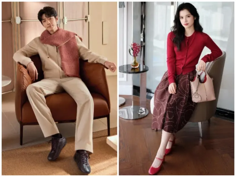 Tod's 2026 Chinese New Year Limited Collection Global Brand Ambassador Xiao Zhan และ House Ambassador Zhang Jingyi ออกเดินทางกลับบ้านเพื่อเฉลิมฉลองเทศกาลตรุษจีน