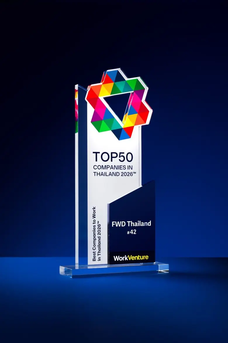 FWD Insurance ranks in the Top 50 Companies in Thailand 2026