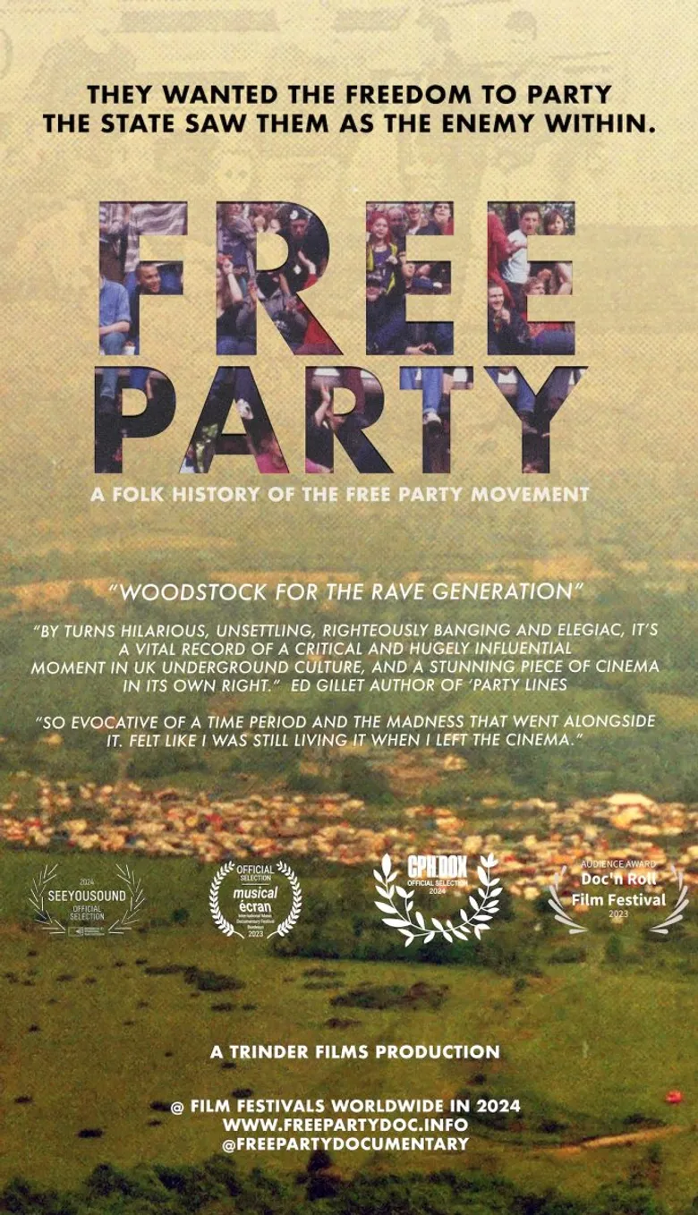 "Underground, Illegal, Free", Bangkok's debut introduction to the 90s' free party culture in Europe through a photo exhibition by Vinca Petersen and a film screening by Aaron Trinder