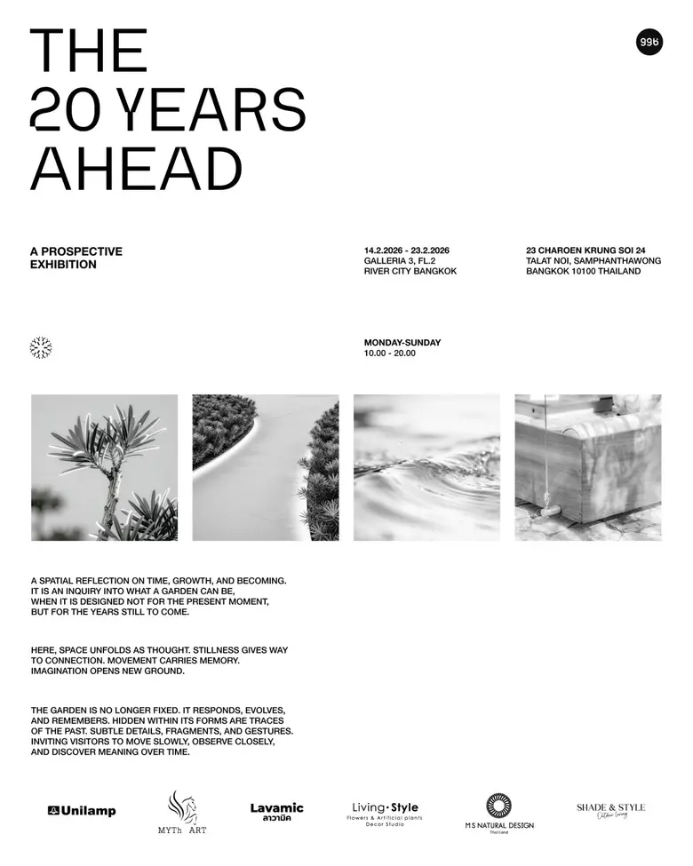 'Ging Gaan Bai' Marks 20 Years with "The 20 Years Ahead" Exhibition, Discover Future via 'Real Garden' Inside Art Gallery