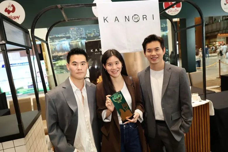 'KANORI' คว้ารางวัลสุดยอดร้านอาหารขายดีแห่งปี จาก #GrabThumpsUp Awards 2026 ย้ำภาพแฮนด์โรลเบอร์ 1 ของไทยกวาดรายได้ 400 ล้านบาท วางแผนเปิดเพิ่มอีก 1-2 สาขา