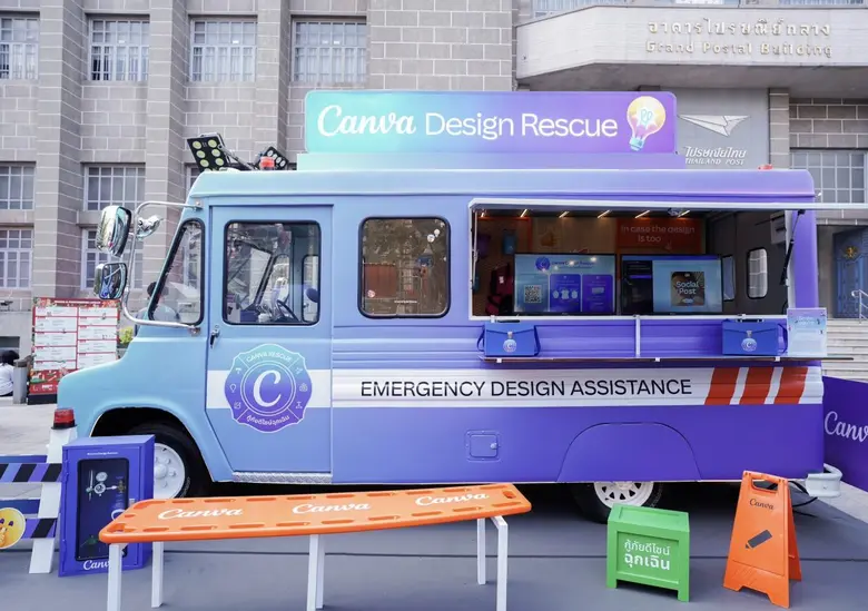 "หน่วย Canva กู้ภัยดีไซน์ฉุกเฉิน" ออกปฏิบัติการกลาง Bangkok Design Week พร้อมสนับสนุนและยกระดับงานดีไซน์ ตั้งแต่วันนี้