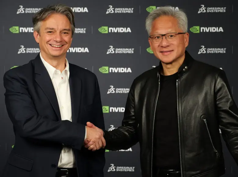 Dassault Systemes (ดาสโซลท์ ซิสเทเมส) และ NVIDIA ผนึกกำลังพัฒนาเทคโนโลยี AI สำหรับอุตสาหกรรม (Industrial AI) ด้วยเทคโนโลยี แบบจำลองดิจิทัลเสมือนจริง (Virtual Twin)