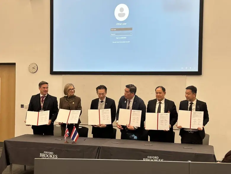 9 มทร. ผนึก อว. ลงนาม Oxford Brookes University ปั้น Automotive Engineers สู่เวทีโลก