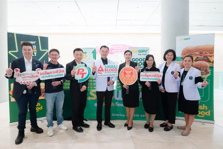 PTG ผนึก ศิริราช เดินหน้าโครงการ "Social Innovation" ปีที่ 2 เจาะกลุ่มรัฐสภา จัดหน่วยรับบริจาคเลือดเคลื่อนที่ อำนวยความสะดวกข้าราชการ-บุคลากร 4 ครั้ง ตลอดปี 69