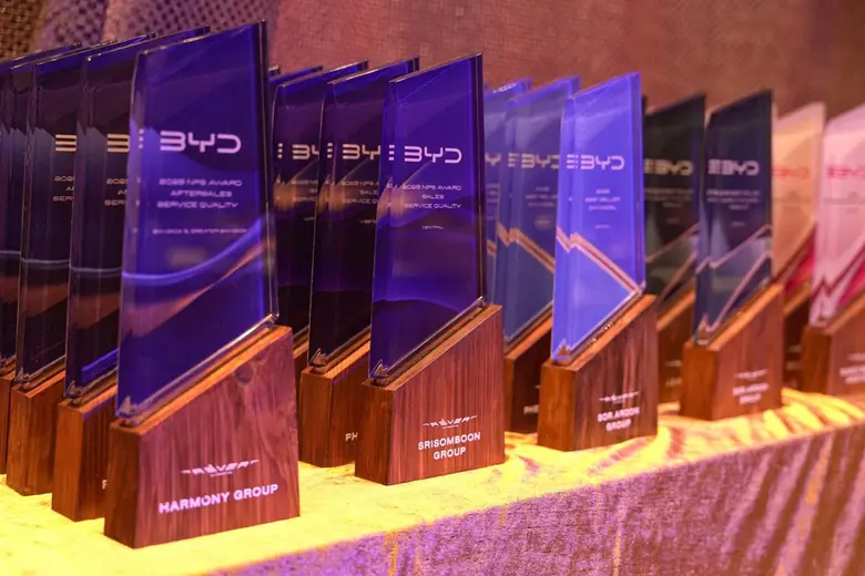 บีวายดี ประเทศไทย มอบรางวัลผู้จำหน่ายดีเด่น KUNLUN Award 2025