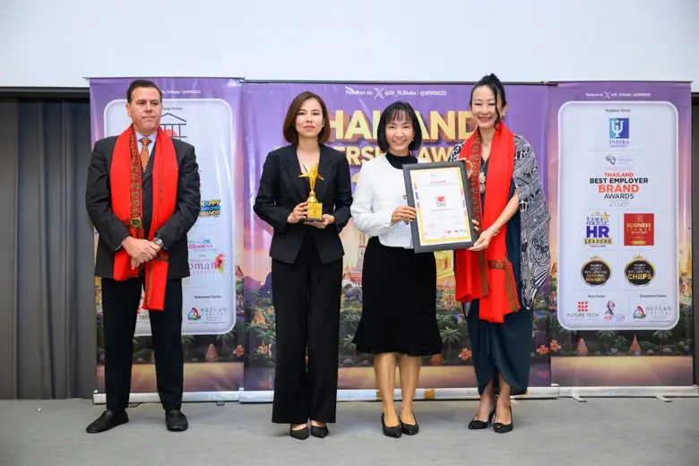 CRG คว้า 2 รางวัลใหญ่ระดับสากล ตอกย้ำความเป็นผู้นำองค์กรนายจ้างชั้นนำของไทย ด้วยรางวัล Thailand Best Employer Brand Awards และ Top Most HR Leader 2026