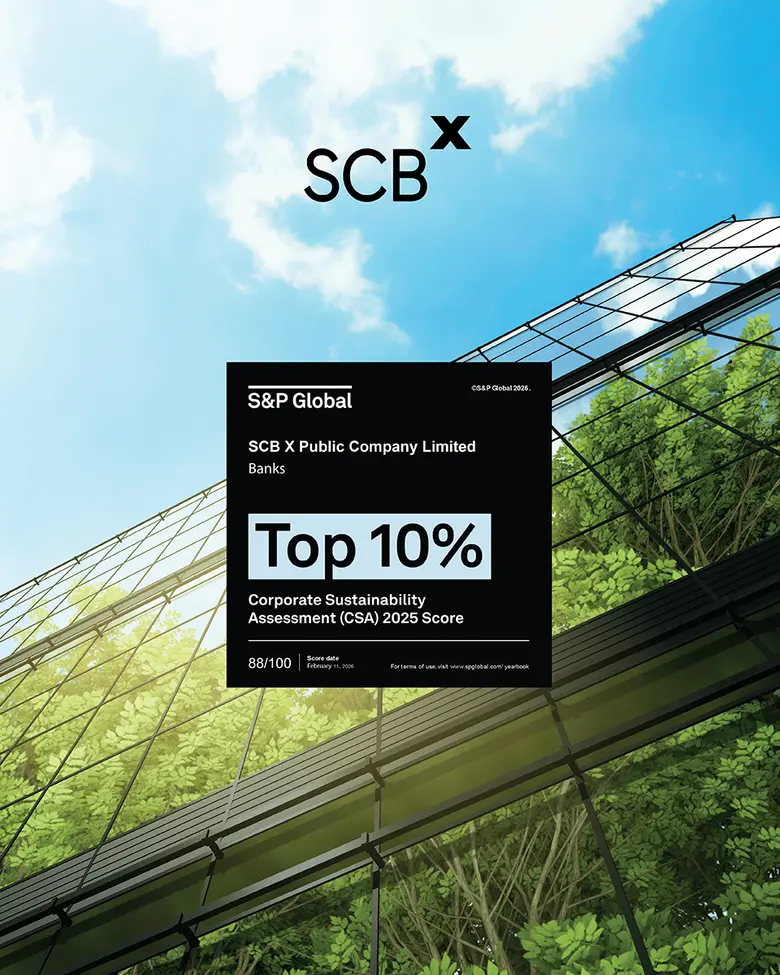 SCBX Group Achieves Global Sustainability Recognition, included in the Top 10% of the S&amp;P Global Sustainability Yearbook 2026 and Scores Highest Among Thai Banks