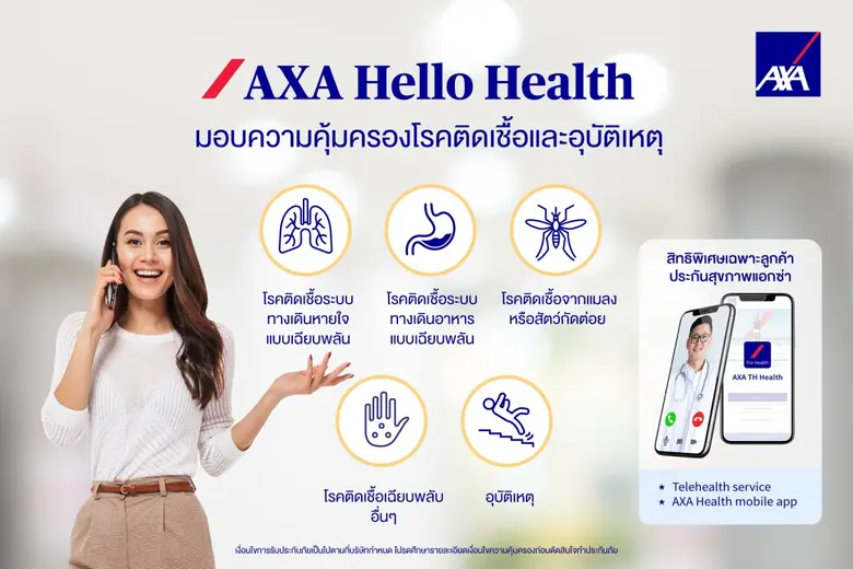 แอกซ่าประกันภัยส่งเสริมการดูแลสุขภาพเชิงป้องกัน พร้อมรับมือวิกฤต PM2.5