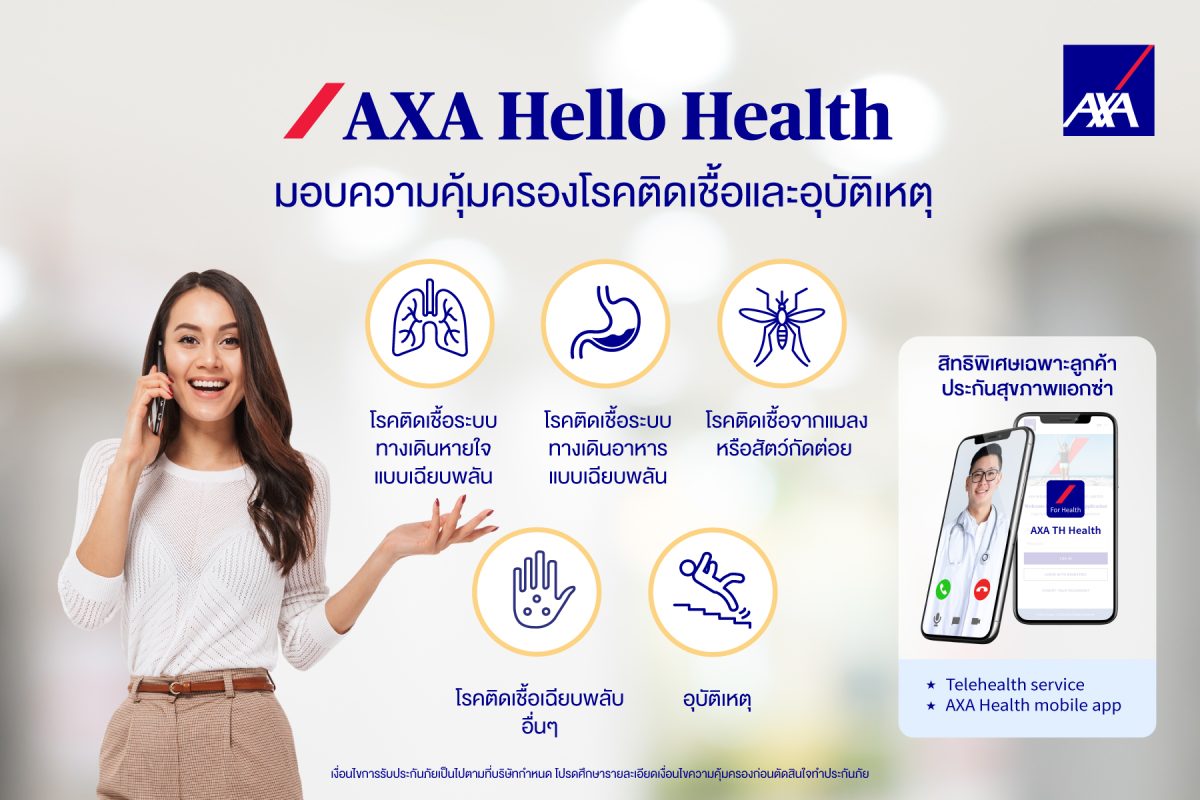 แอกซ่าประกันภัยส่งเสริมการดูแลสุขภาพเชิงป้องกัน พร้อมรับมือวิกฤต PM2.5