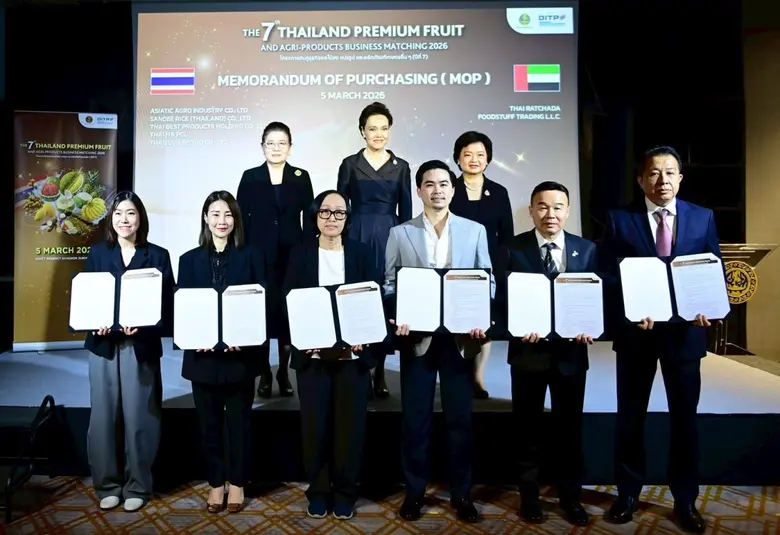 พาณิชย์ปูทางตลาดล่วงหน้า ดันผลไม้ไทยสู่เวทีโลก จัดจับคู่ธุรกิจกว่า 600 นัดหมาย คาดสร้างมูลค่าไม่ต่ำกว่า 1,000 ล้านบาท