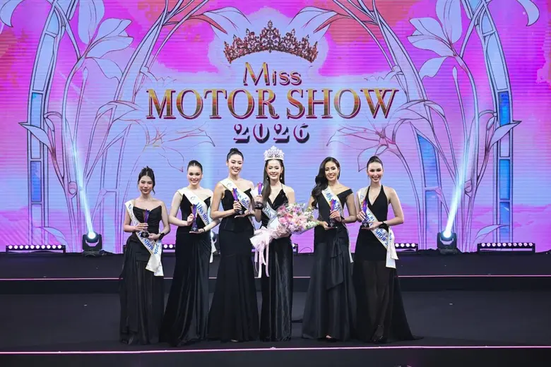 ใบปอ-วรัญญา หอมจันทึก คว้ามงกุฏ Miss Motor Show ประจำปี 2026 สง่างามสมการรอคอยในรอบ 6ปี สานต่อตำนานเวทีเกียรติยศงานมอเตอร์โชว์ ครั้งที่ 47