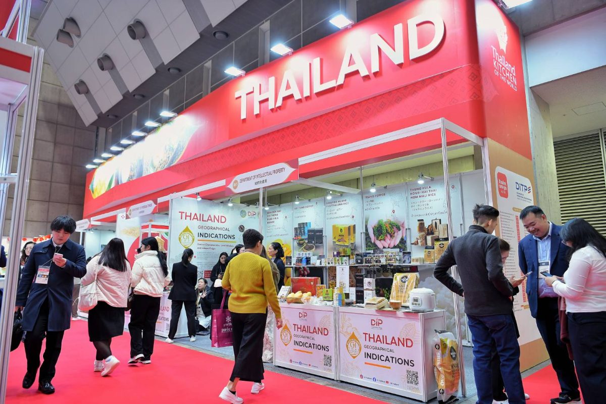 กรมทรัพย์สินทางปัญญา พา 5 สินค้า GI เกษตรไทย บุกโตเกียว โชว์คุณภาพ-อัตลักษณ์ ในงาน FOODEX JAPAN 2026 มุ่งเปิดดีลการค้า ขยายตลาดสินค้าไทยสู่สากล