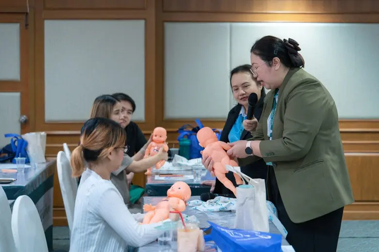 โรงพยาบาลไทยนครินทร์จัดกิจกรรม Mother Class เปลี่ยนคุณแม่มือใหม่…สู่คุณแม่สายสตรอง