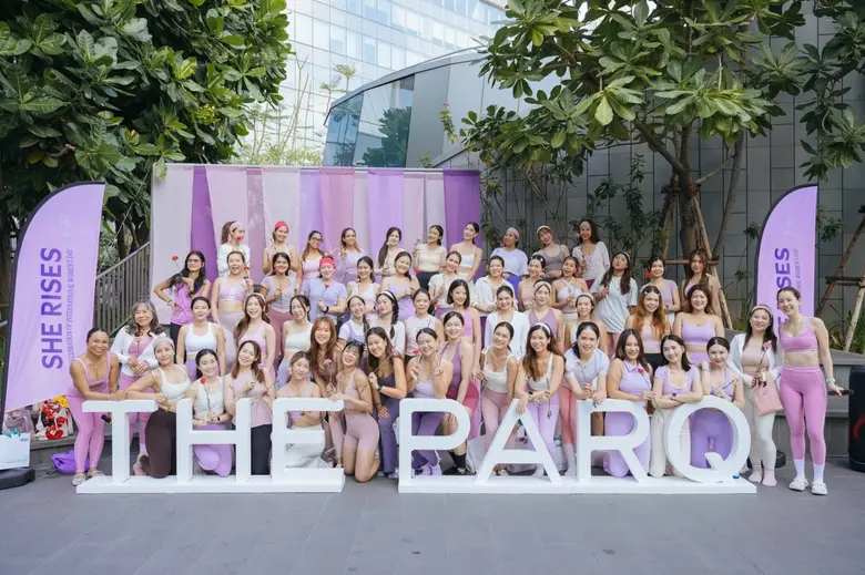 She Rises Fills International Women's Day Morning with Perfect Balance at The PARQ As Inspiring Morning Wellness Community with Movement, Mindfulness, and Meaningful Connection for All