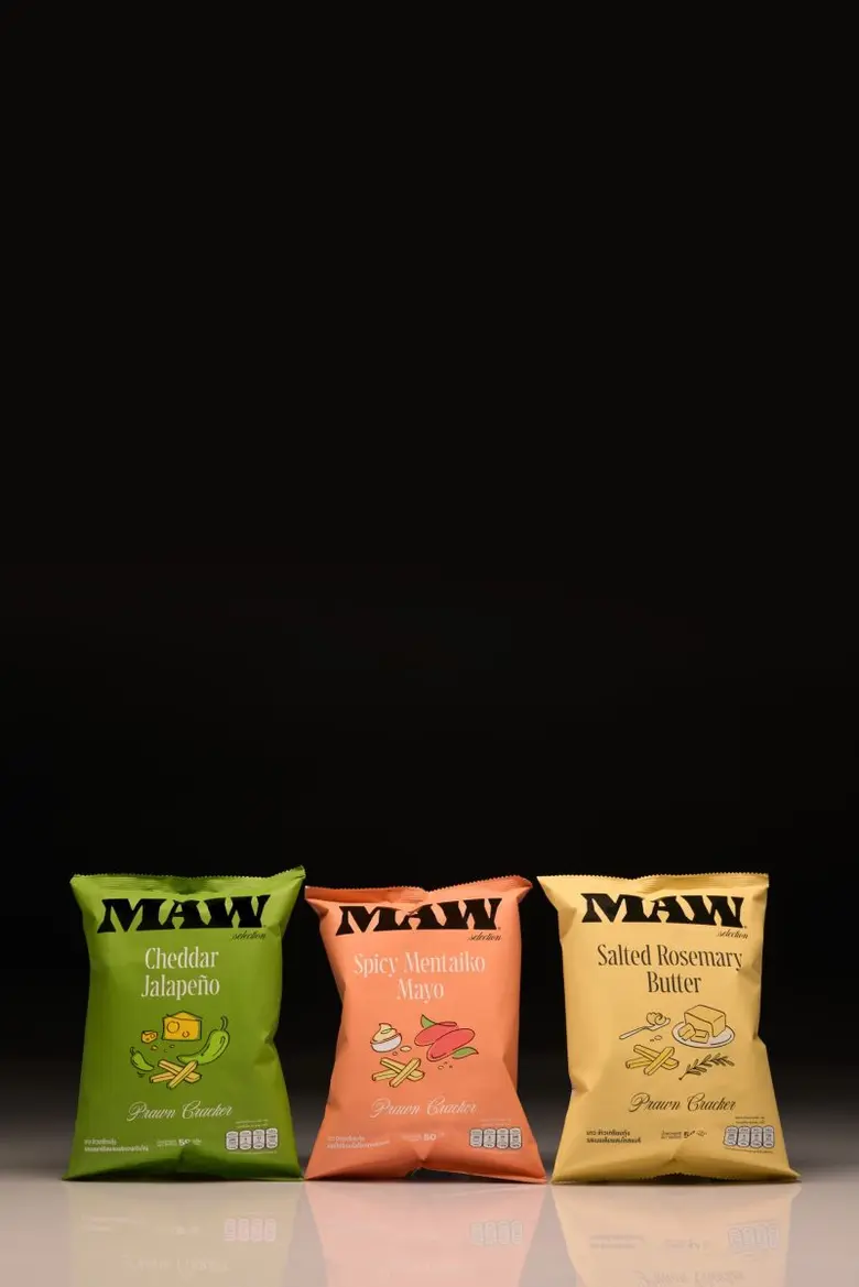 "พีช พชร" เปิดตัว MAW เดินเกมรุกตลาดขนมพรีเมียม จับเทรนด์ Affordable Indulgence ปั้นข้าวเกรียบกุ้งสไตล์ Global Taste