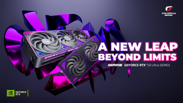 COLORFUL เปิดตัวกราฟิกการ์ด iGame GeForce RTX 50 Ultra Series