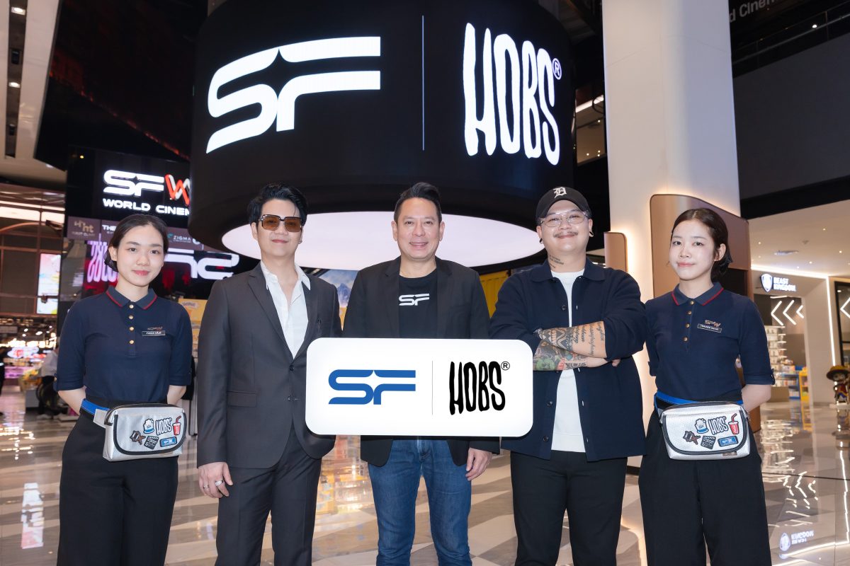 SF x Hobs : Upcycled Cinema Bag กระเป๋าดีไซน์เท่ห์วัสดุจากจอภาพยนตร์