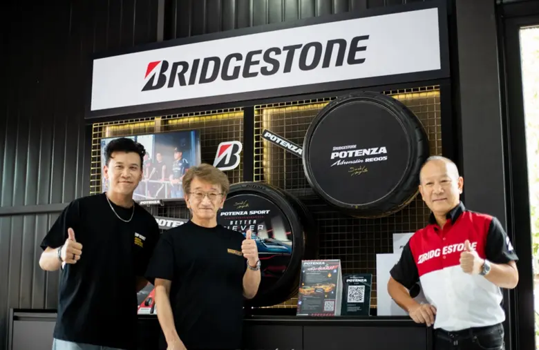 บริดจสโตนร่วมฉลอง Grand Opening "TOP SECRET THAILAND SHOP" แลนด์มาร์กใหม่ของสาวก JDM พร้อมยกทัพยาง BRIDGESTONE POTENZA ปลุก DNA ความสปอร์ตเต็มสมรรถนะ