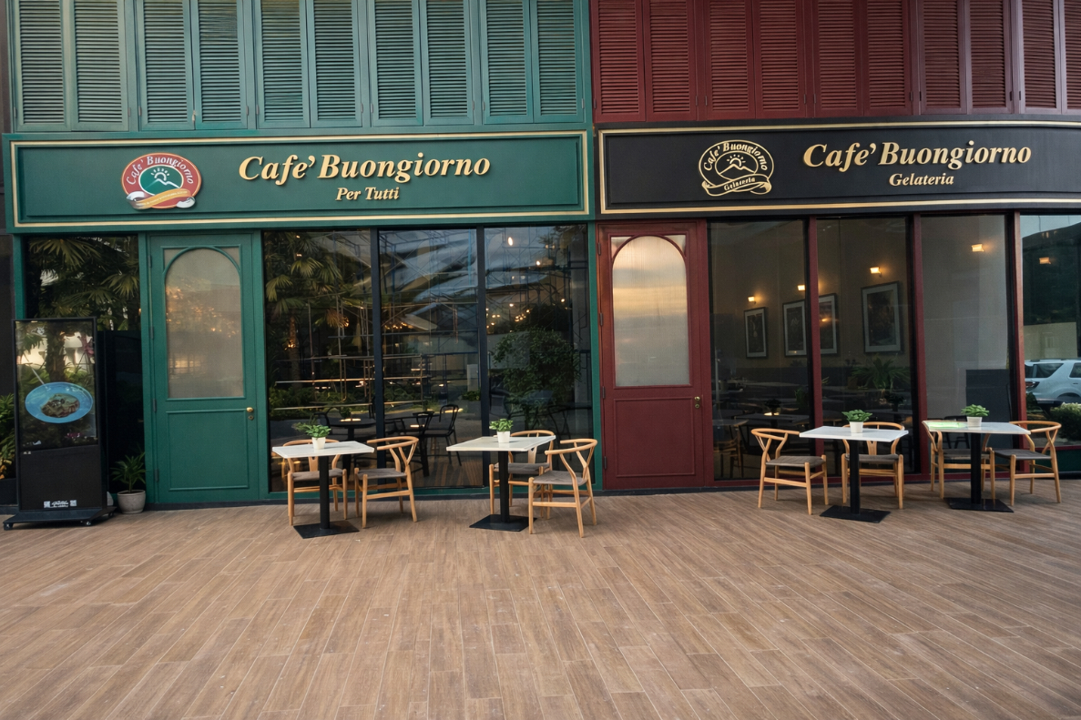 Cafe Buongiorno Opens New Sukhumvit 49 Outlet and Celebrates Prestigious Italian Honour for Commendatore Enzo Peroni