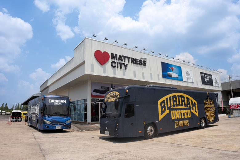 Mattress City เปิดสาขาบุรีรัมย์ เมืองแห่งกีฬา เปิดตัว "Dunlopillo Camber - Championship Edition" เดินหน้าขยายสาขาทั่วประเทศ สู่ตลาดเอเชียตะวันออกเฉียงใต้