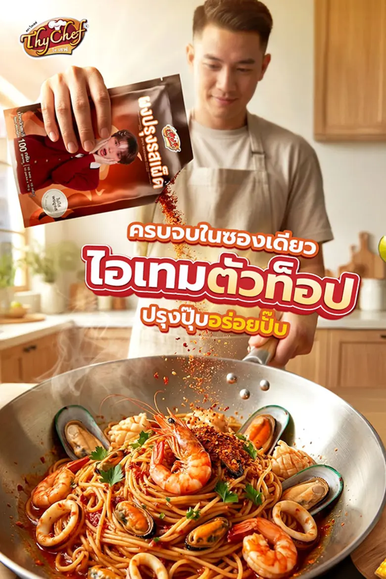 ไทเชฟ เสิร์ฟไอเทมตัวท็อป 4 รสชาติใหม่ เอาใจสายกิน