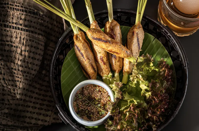 Savor the Smoky Aromas of Grilled Lemongrass Chicken, Cooling Tower's Latest Dish of the Month