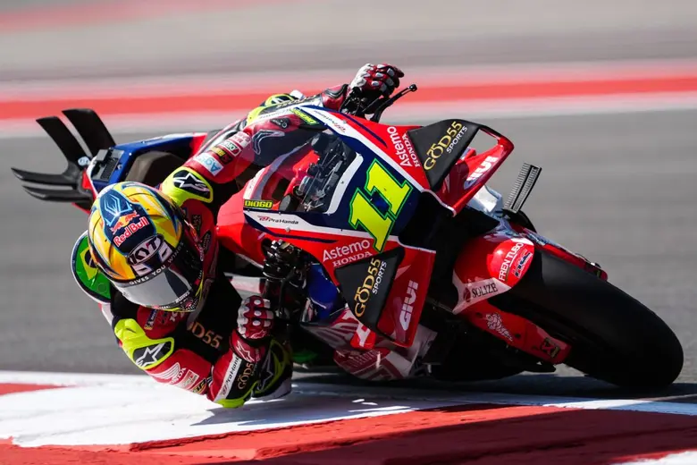 "มารินี" รีดฟอร์มเก่ง! คว้าอันดับ 5 โมโตจีพี สปรินต์ ออสติน